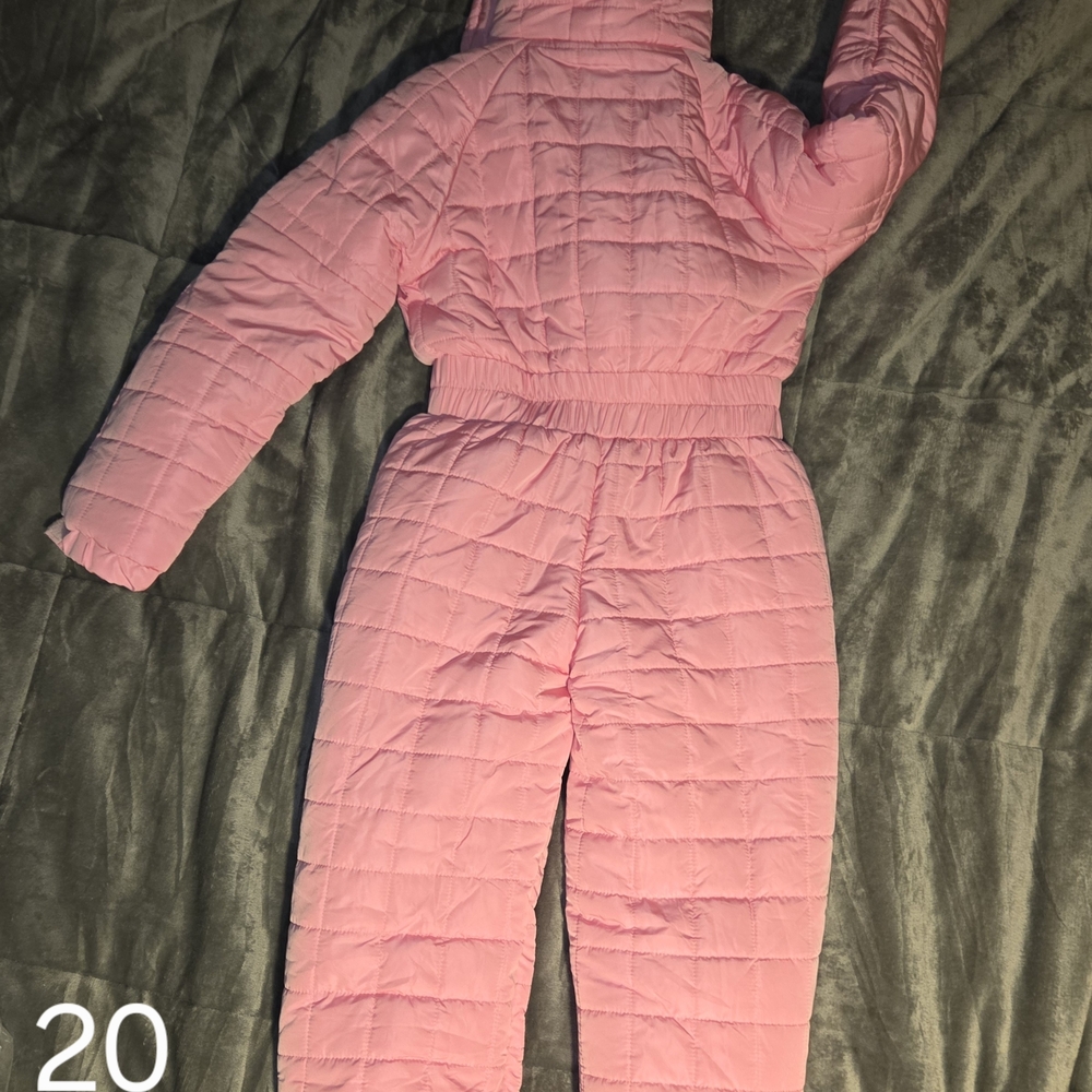Pink Kids Snowsuit - Picture 2 of 2